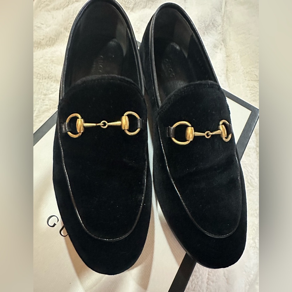Gucci Velvet Loafer
